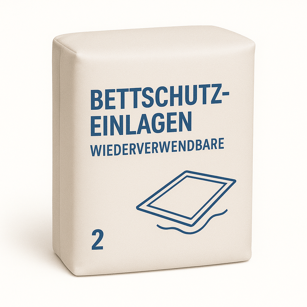 Saugende Bettschutzeinlagen - wiederverwendbar