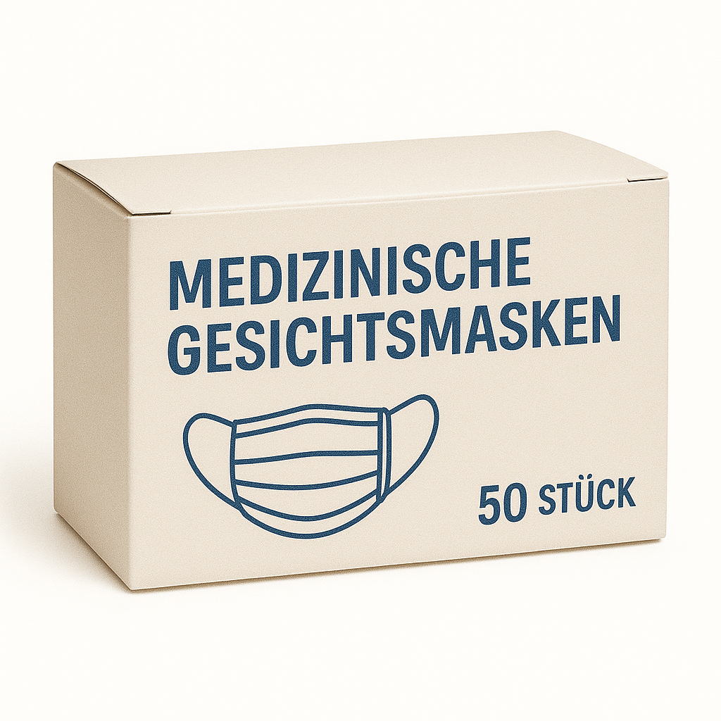 Medizinische Gesichtsmaske - 50 Stück