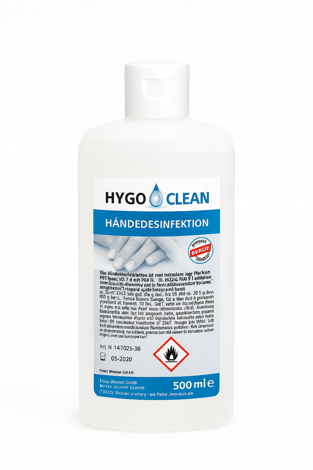 Hygoclean® Händedesinfektion – 500 ml