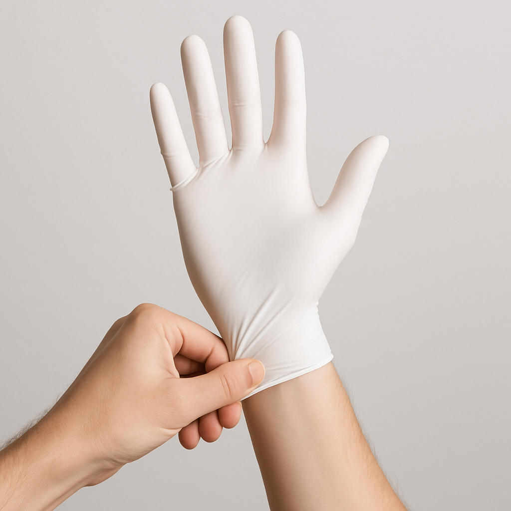 Meditrade Gentle Skin® Latexhandschuhe compact+ – 100 Stück
