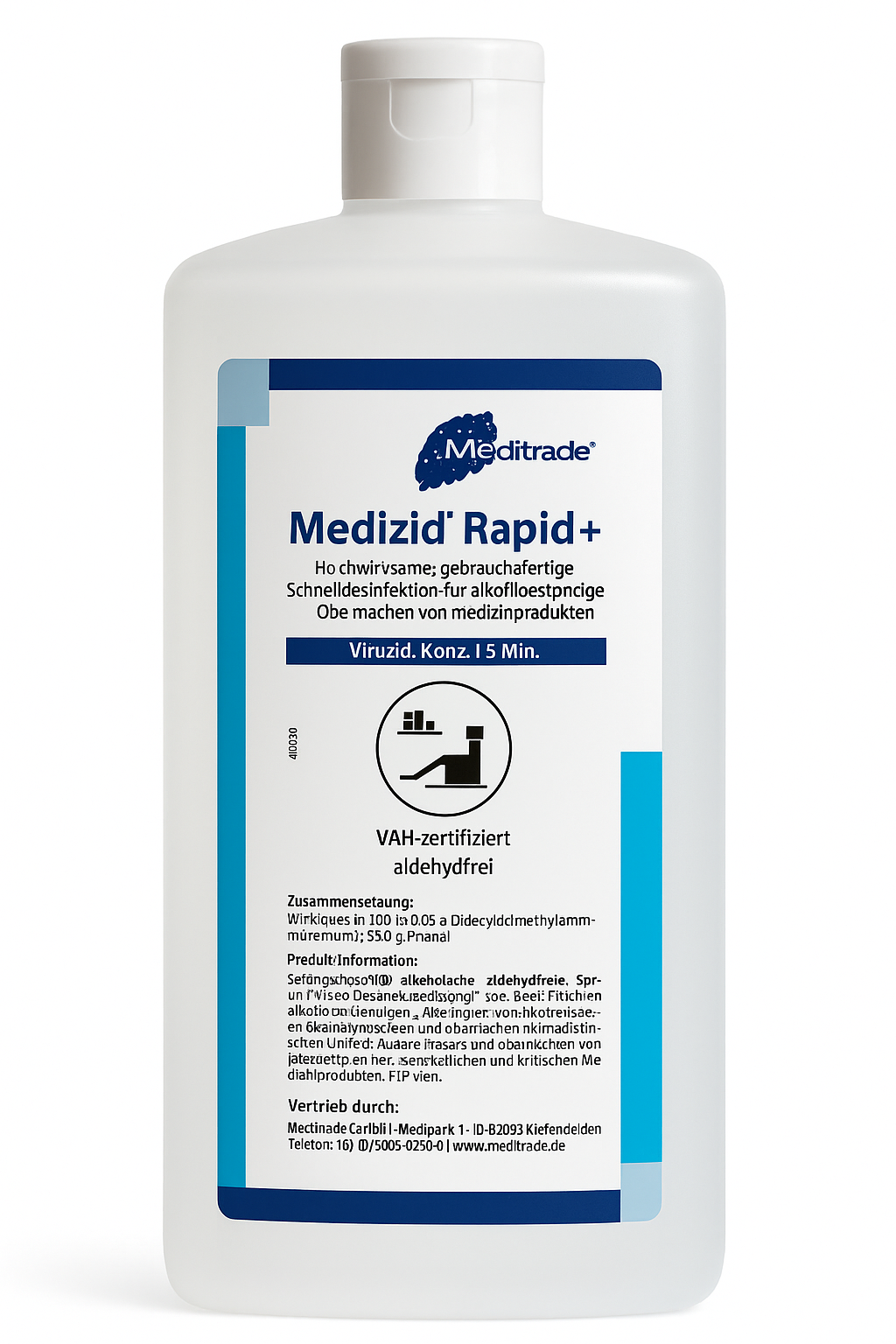 Medizid® Rapid+ Flächendesinfektion – 250 ml bis 1000 ml