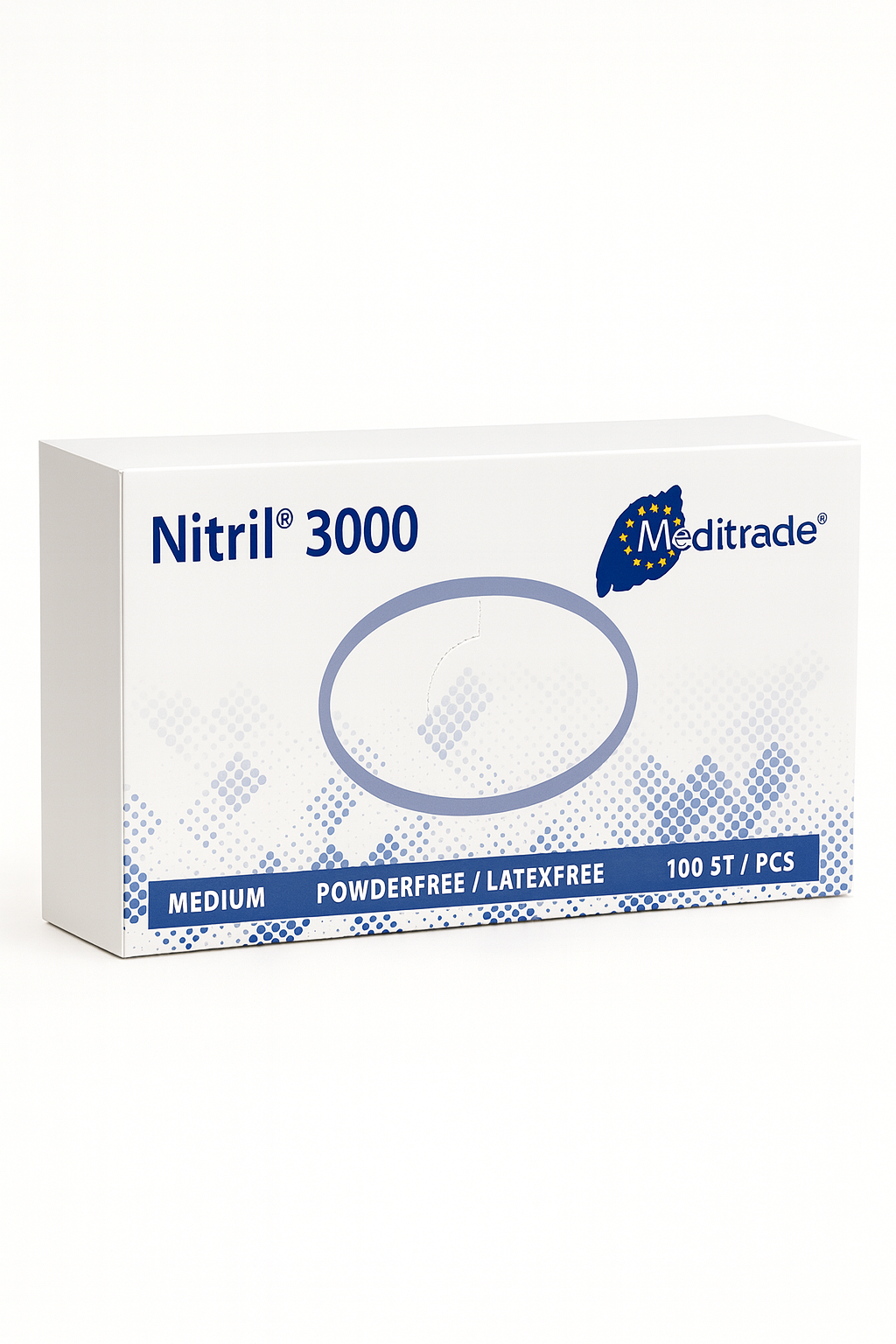 Meditrade Nitril® 3000 - Einmalhandschuhe, 100 Stück